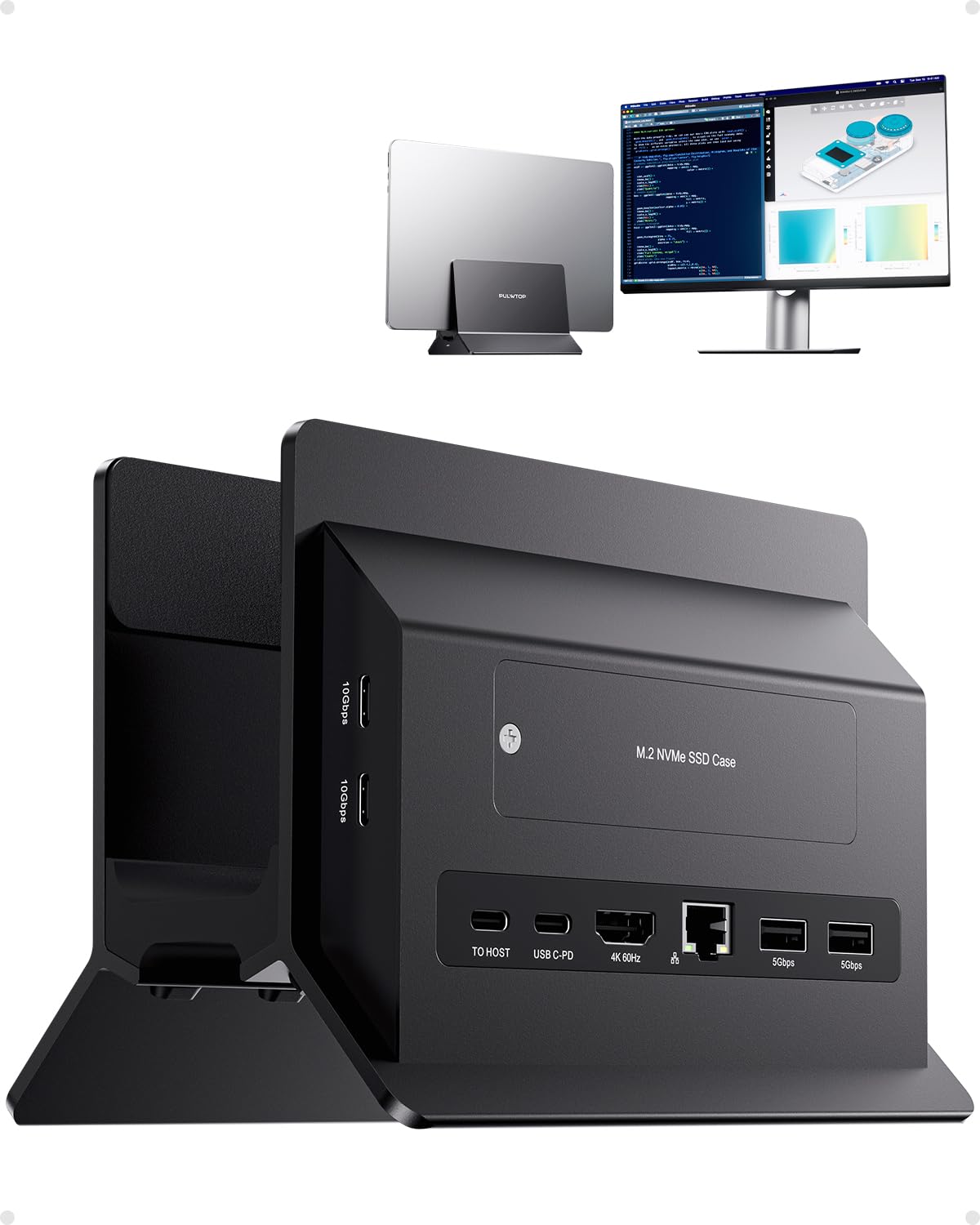 PULTOP MacBook Pro ドッキングステーション Amazon.co.jp: PULWTOP USB C ドッキングステーション Macbook Pro/Air
